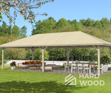 Большой навес для зоны отдыха №113 - фото 1100