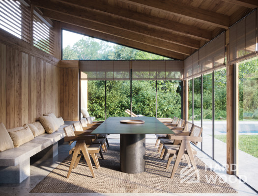 Беседка премиум класса с камином №74 - фото 1749