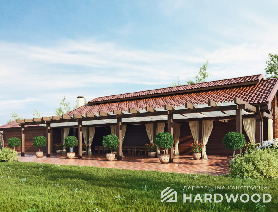 Пристройка к деревянному дому №170 - фото 1216