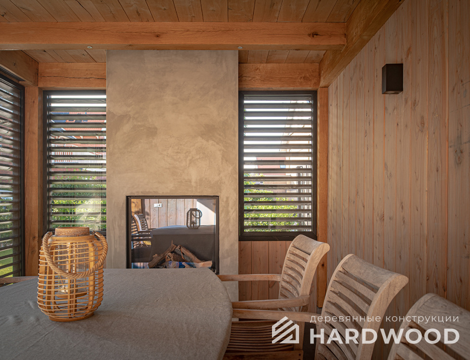 Пергола беседка с гриль зоной №23 - фото 1451